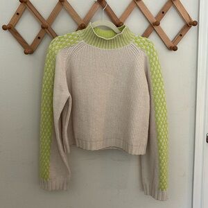 Cropped Mockneck Sweater